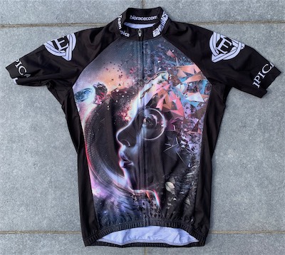 Officiële Epica koerstrui. Ontwerp Mark Janssen.